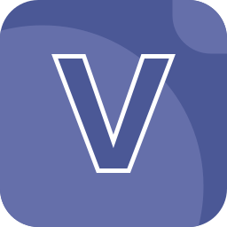 文字 v icon