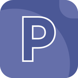 文字 p icon