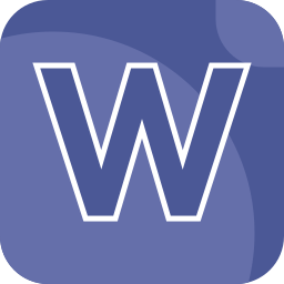 Letter w icon