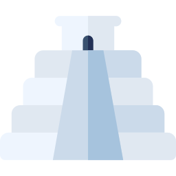 Świątynia majów ikona