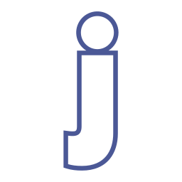 Letter j icon