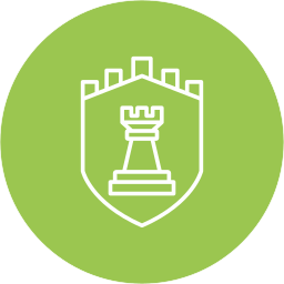 scudo di sicurezza icona