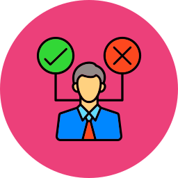 Decision making icon