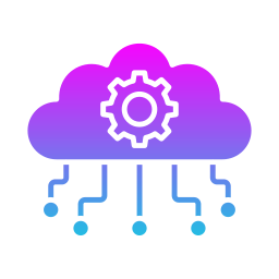 computación en la nube icono