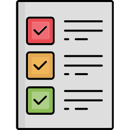 Clipboard list icon