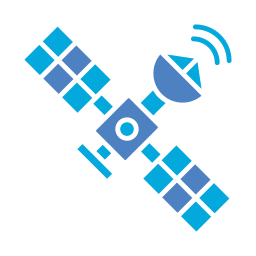 satellite spaziale icona