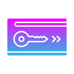 tarjeta de acceso icono