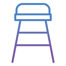 High chair icon