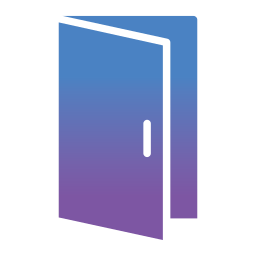 Open door icon