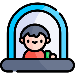 Cash desk icon