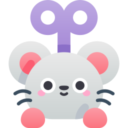 juguete del ratón icono
