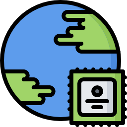 planet erde icon