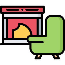 Fireplace icon