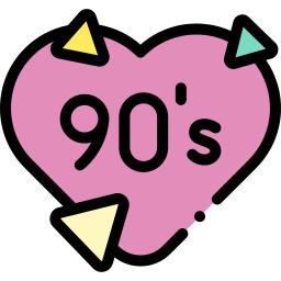 jaren negentig icoon