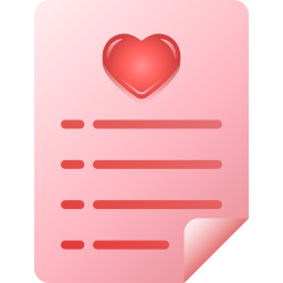 Love letter icon