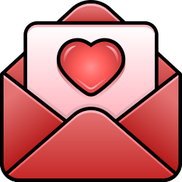 carta de amor icono