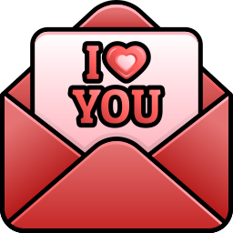 Love letter icon