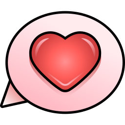 Love message icon