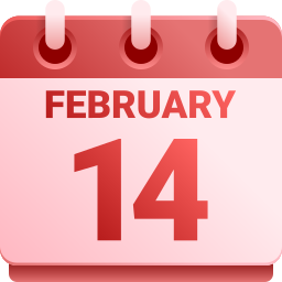 February 14 icon