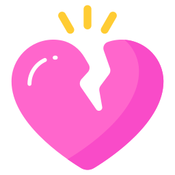 Heartbroken icon