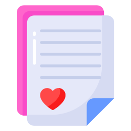 Love letter icon