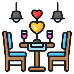 Dinner table icon