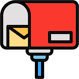 Postal box icon