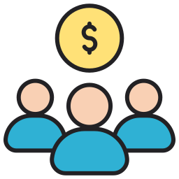 Employee benefit icon