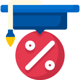 graduado icono