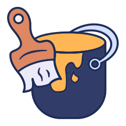 Bucket drop icon