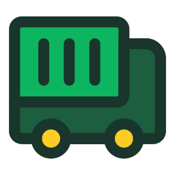 Shipping truck icon