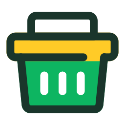 Shopping basket icon