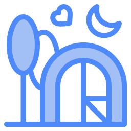 Summer camp icon