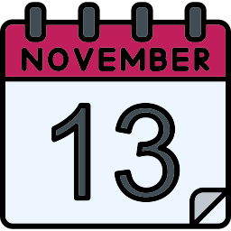 13 november icoon