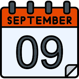сентябрь иконка