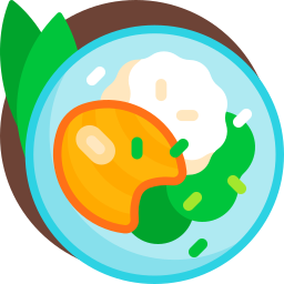 Fish curry icon