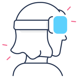 Vr glasses icon