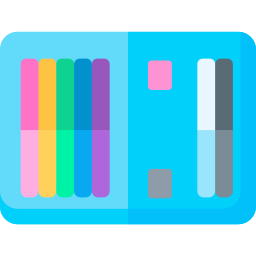 Pencil case icon