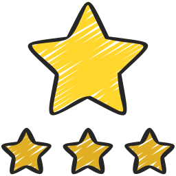 4 gwiazdki ikona