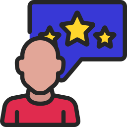 Customer review icon