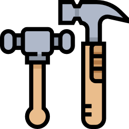 Hammer tool icon