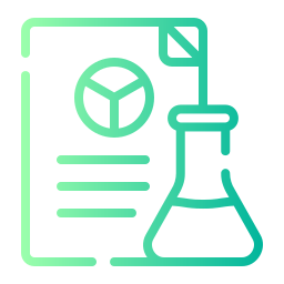 chemische analyse icoon