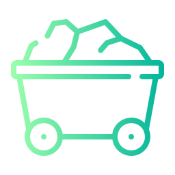 Mining cart icon