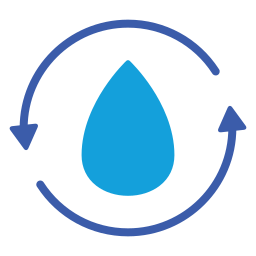 cycle de l'eau Icône