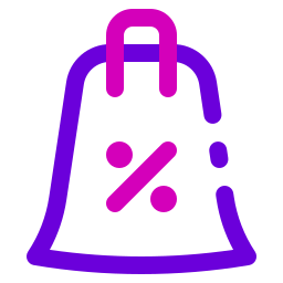 Shopping bag icon