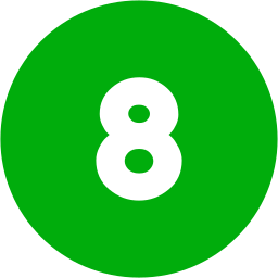 Number 8 icon