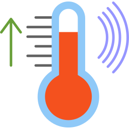 temperatura intelligente icona