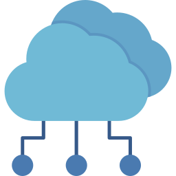 Cloud computing icon