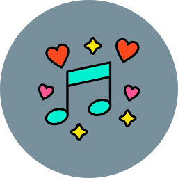 Musical notes icon