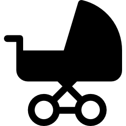 cochecito de bebé icono
